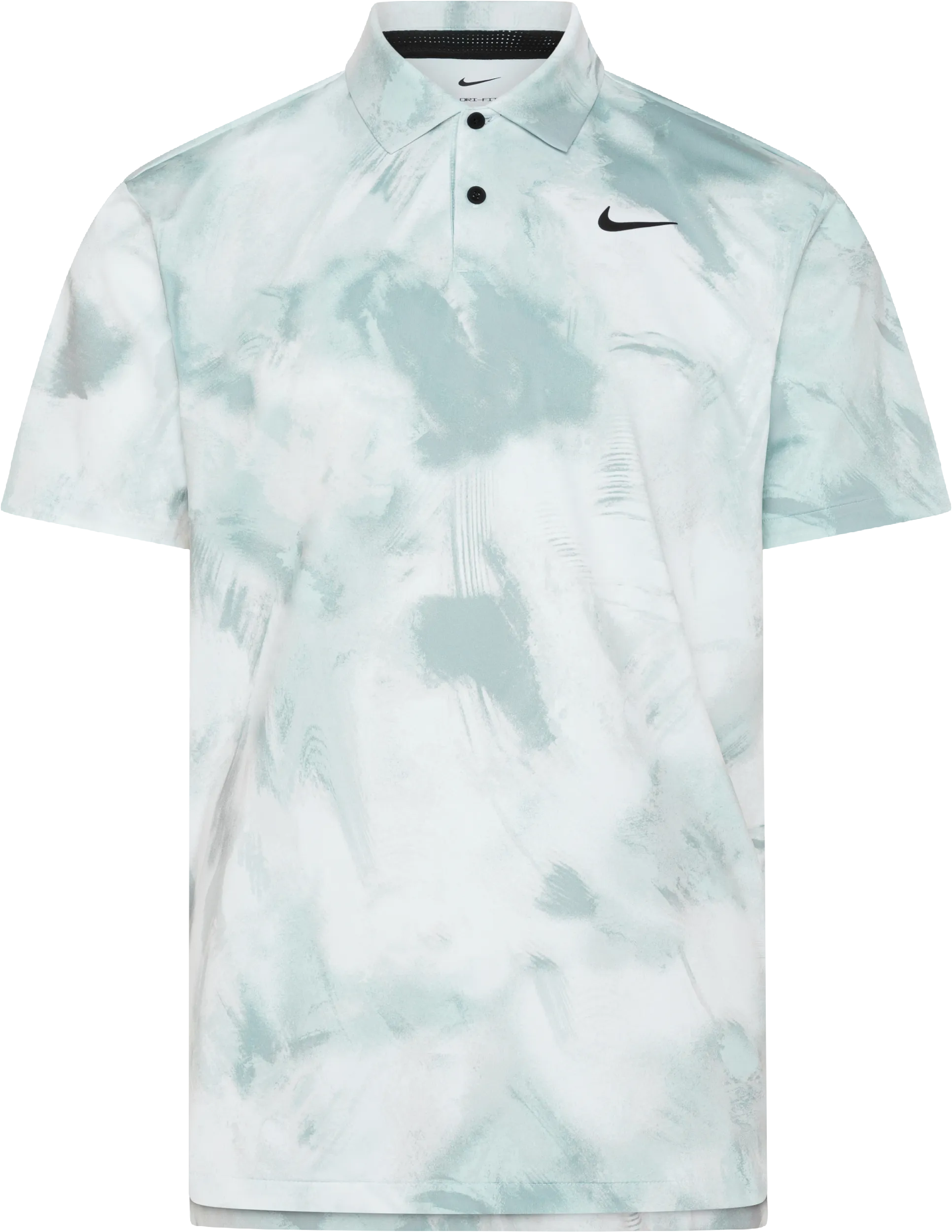 Nike Tour Ombre Print Dri-Fit Polo, weiß/gemustert