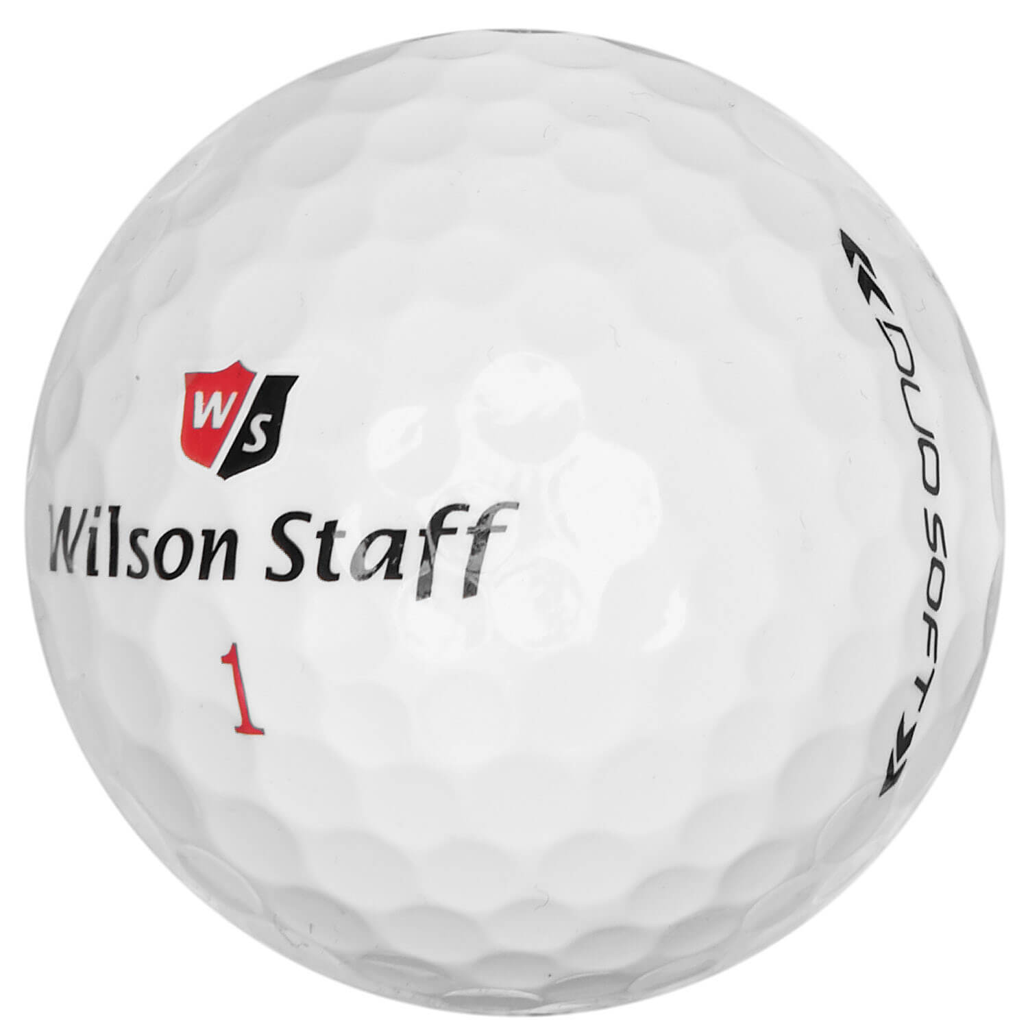 Wilson Staff DUO Soft Golfbälle, white