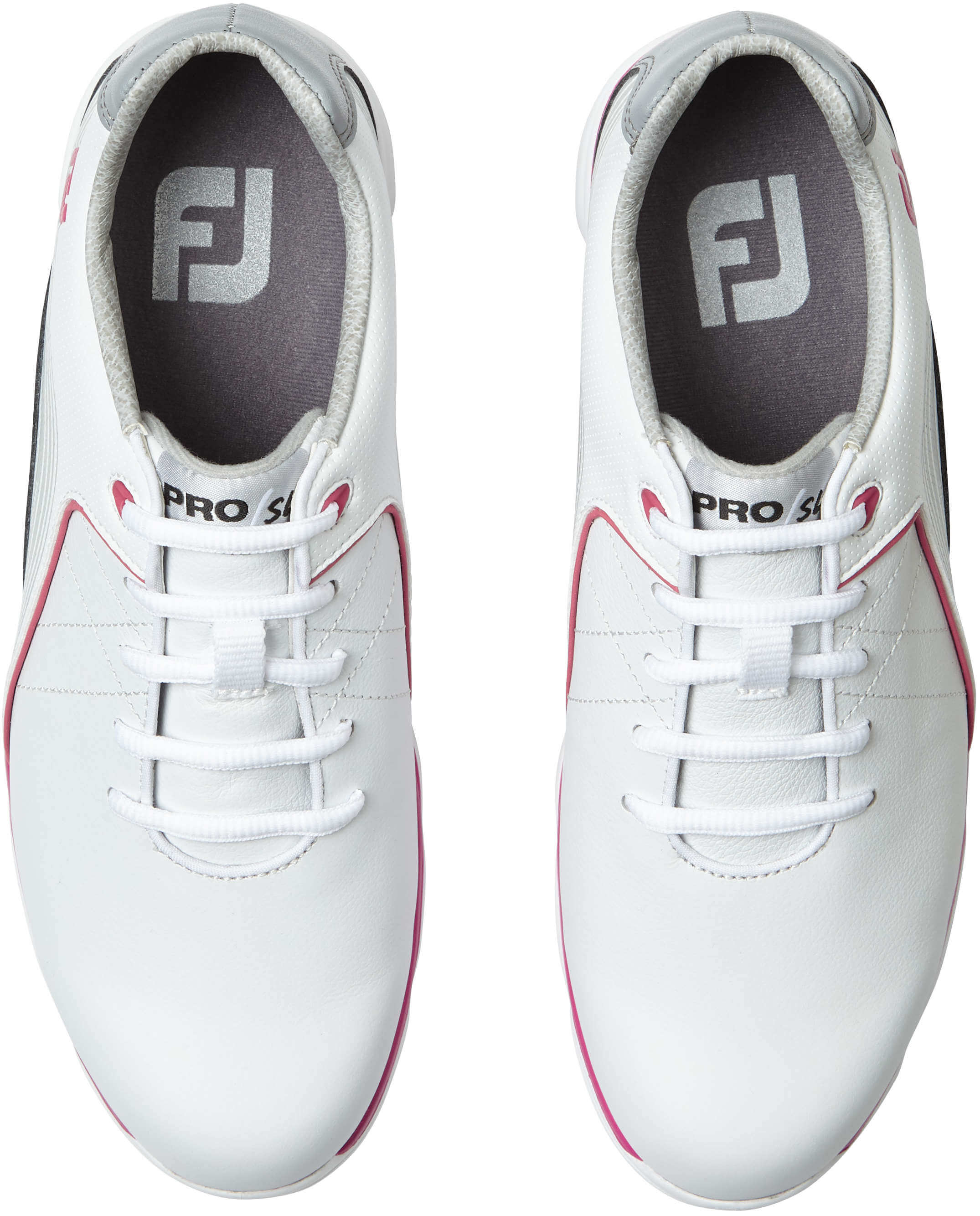 FootJoy PRO/SL Golfschuh, W, white/grey/fuchsia