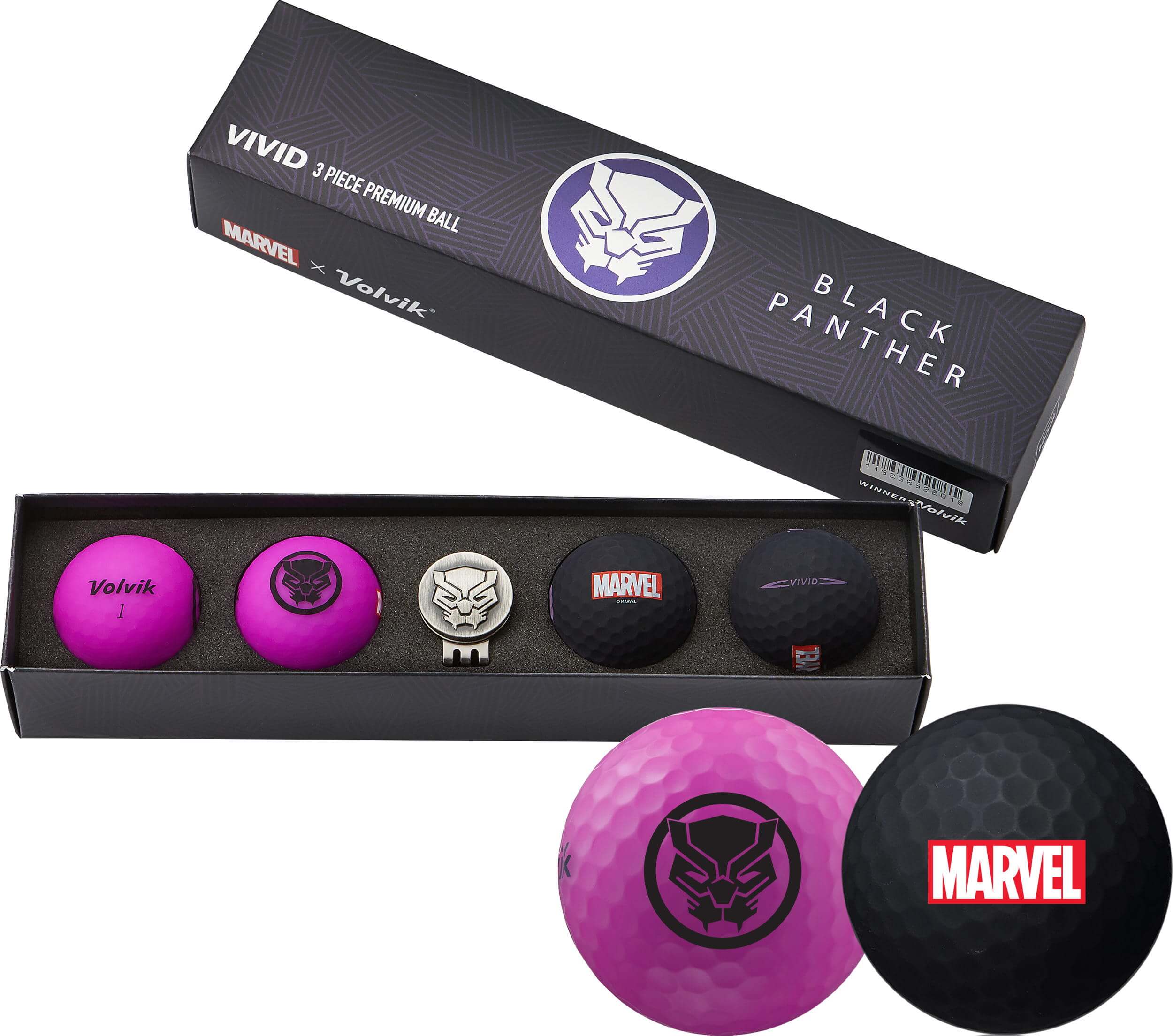 Volvik Black Panther Marvel Edition Box