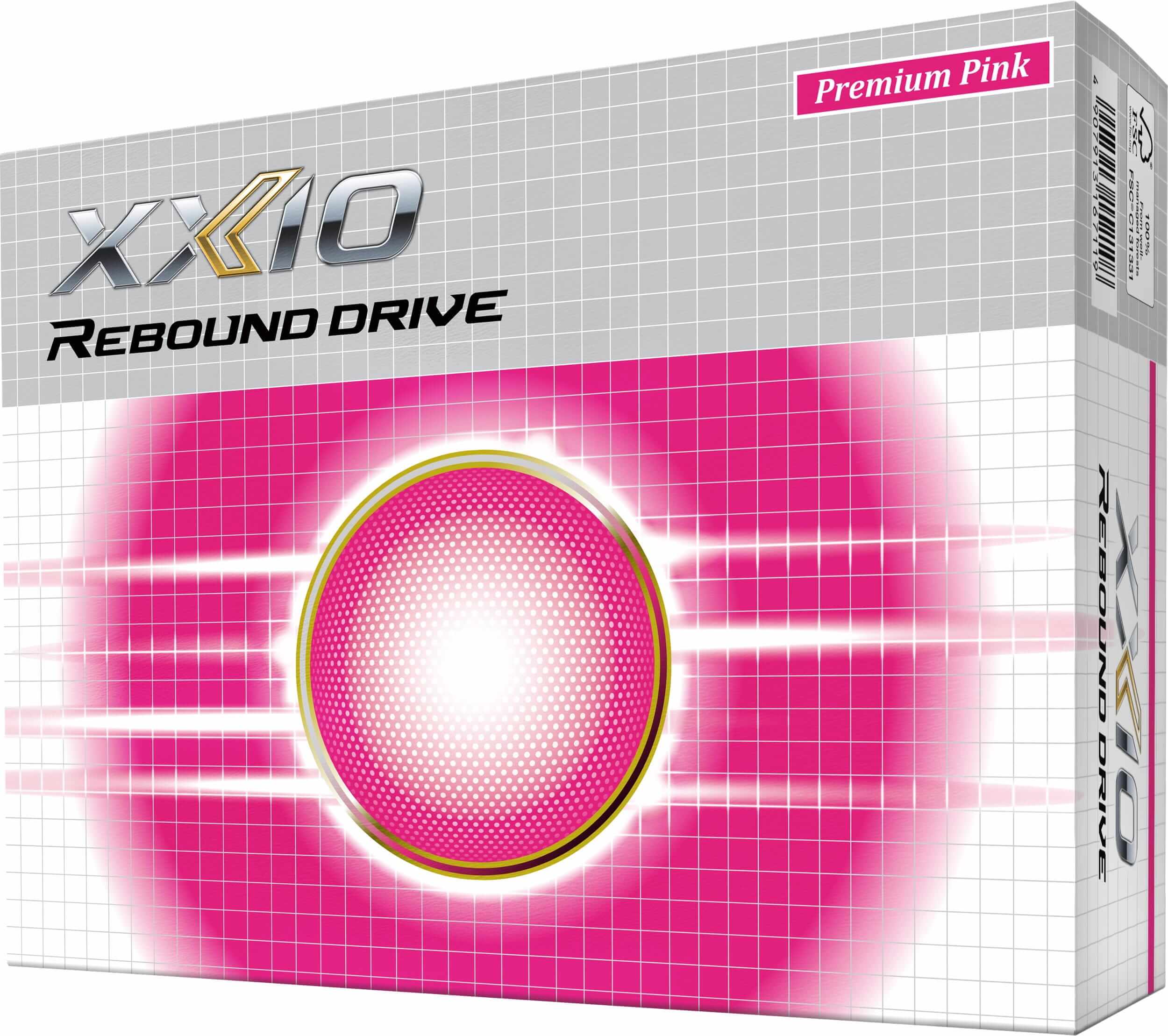 XXIO Rebound Drive Lady Golfbälle, pink