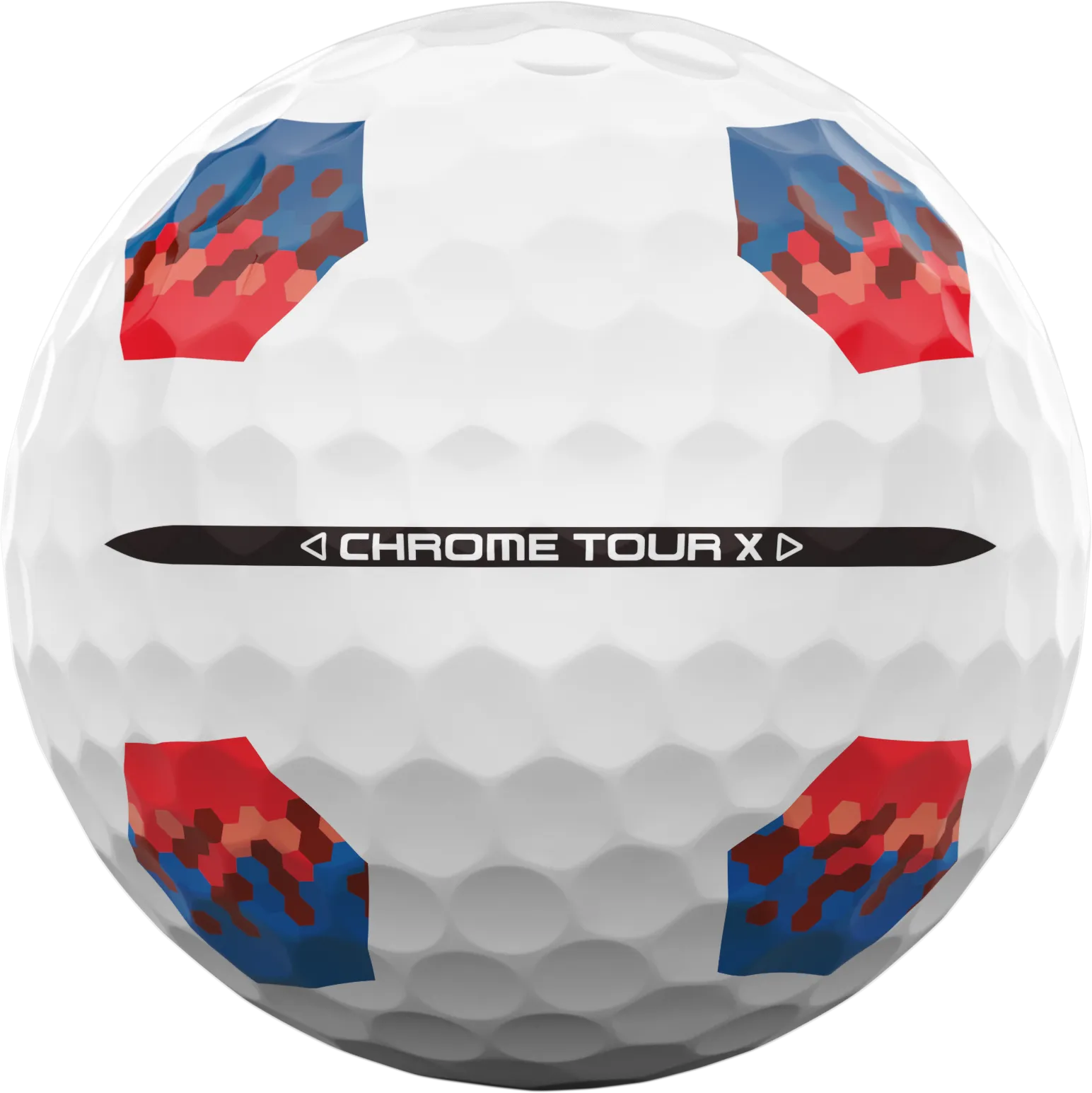 Callaway Chrome Tour X TruTrack Golfbälle, weiß
