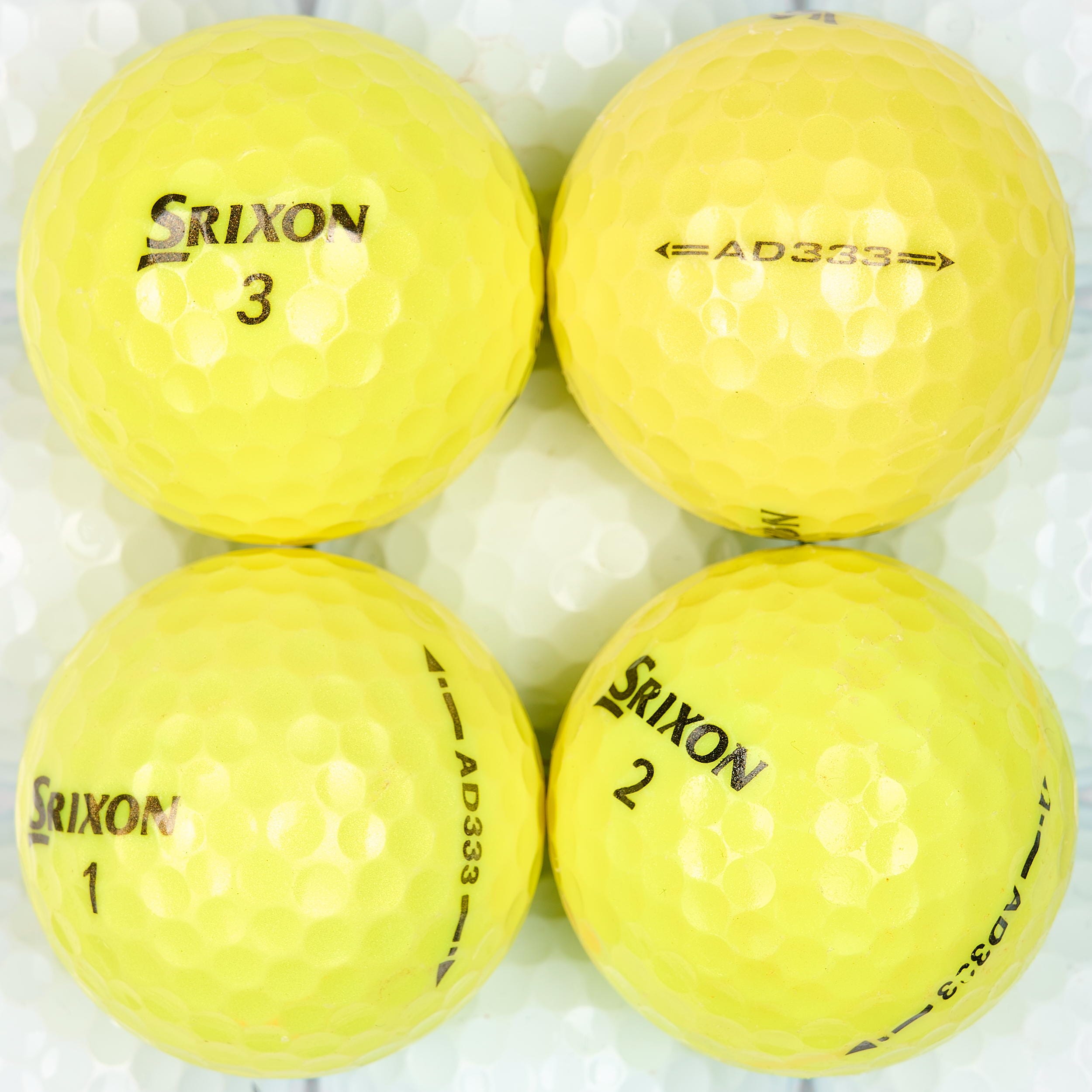 50 Srixon AD333 Lakeballs, Yellow
