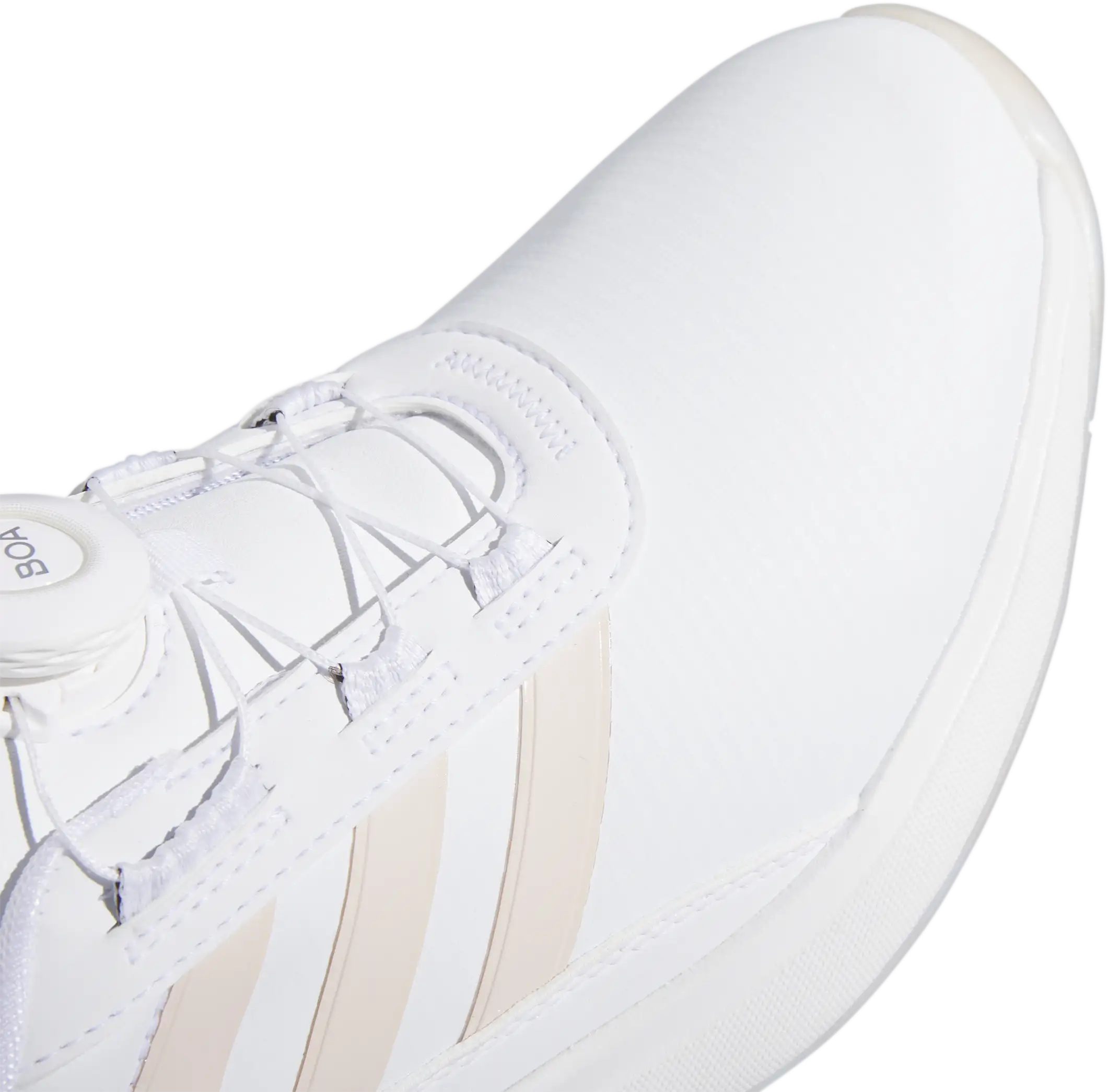 adidas S2G BOA 2024 Golfschuh, weiß/hellrosa