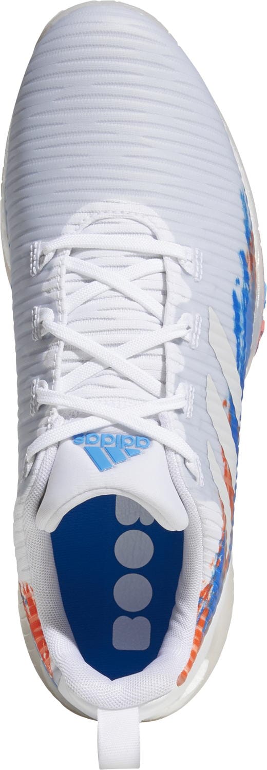 adidas CodeChaos Golfschuh, white/grey/blue