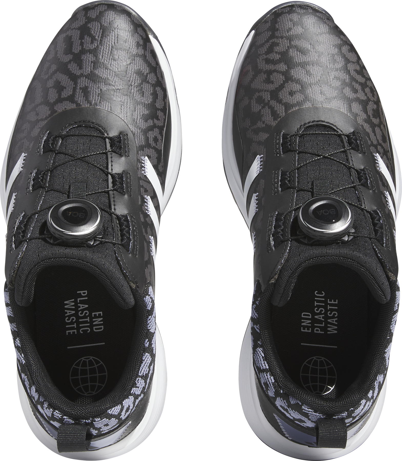 adidas S2G BOA 23 Golfschuh, black/violet/silver