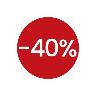 Sale -40%