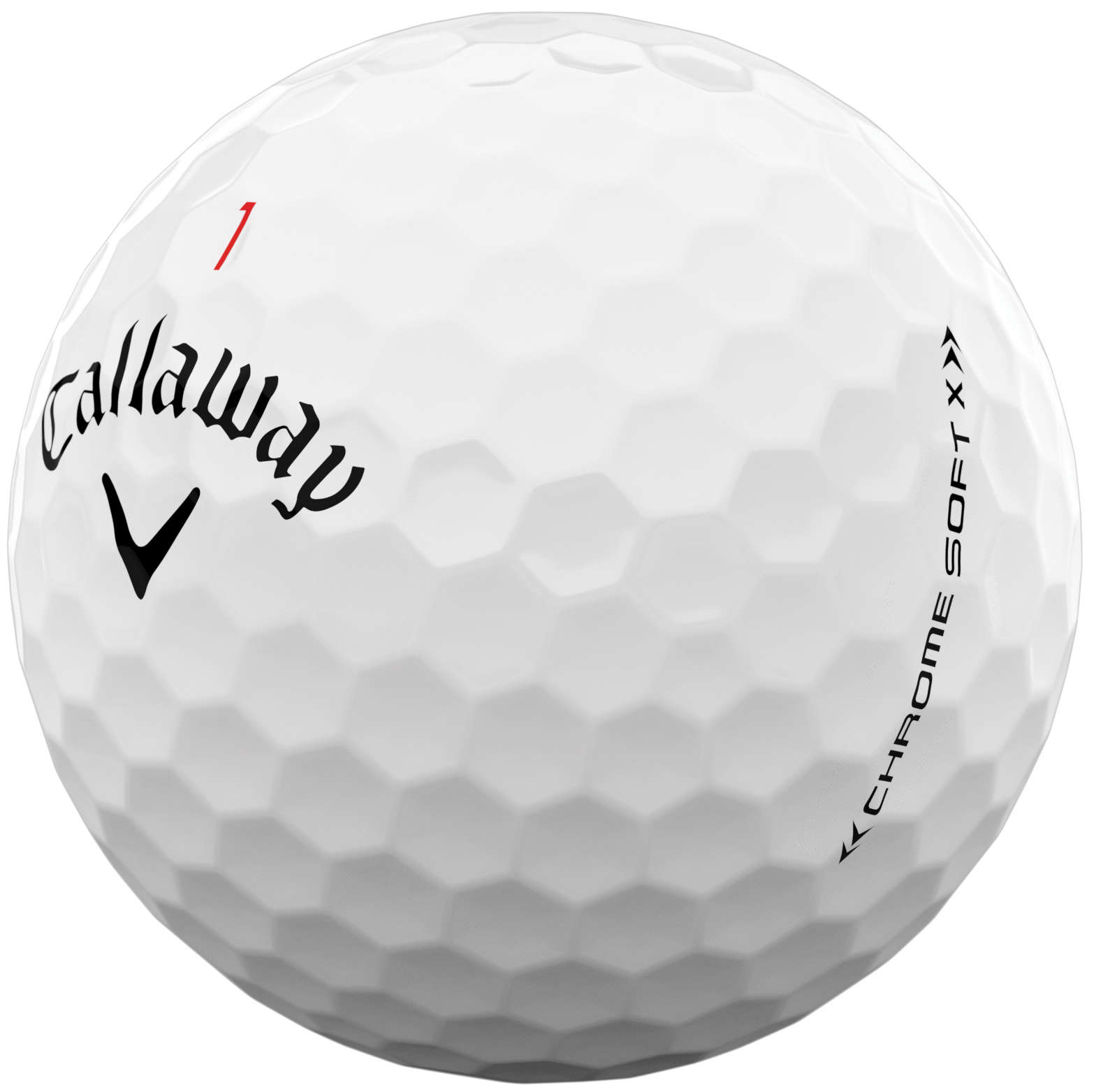 Callaway Chrome Soft X Golfbälle, white