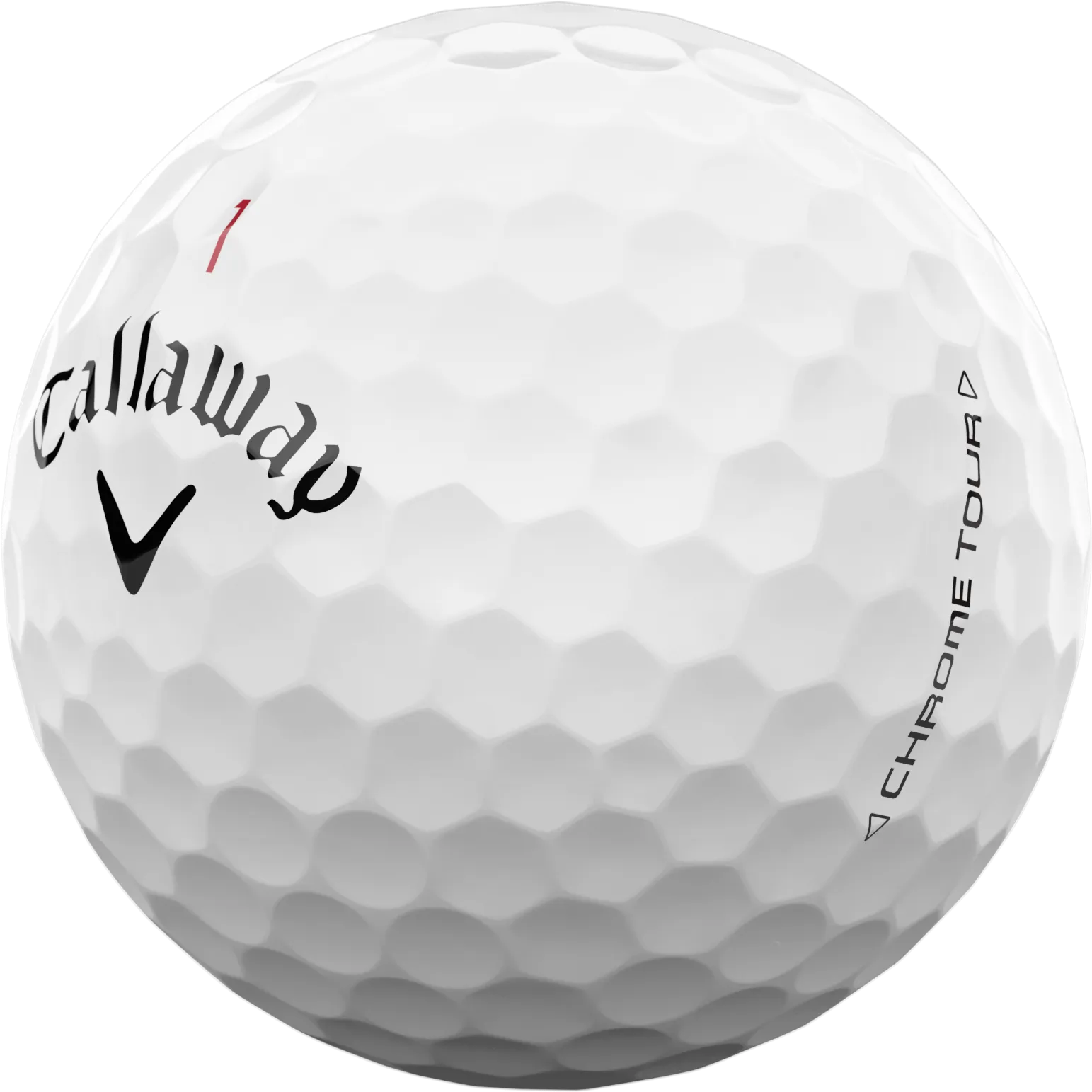 Callaway Chrome Tour Golfbälle, weiß