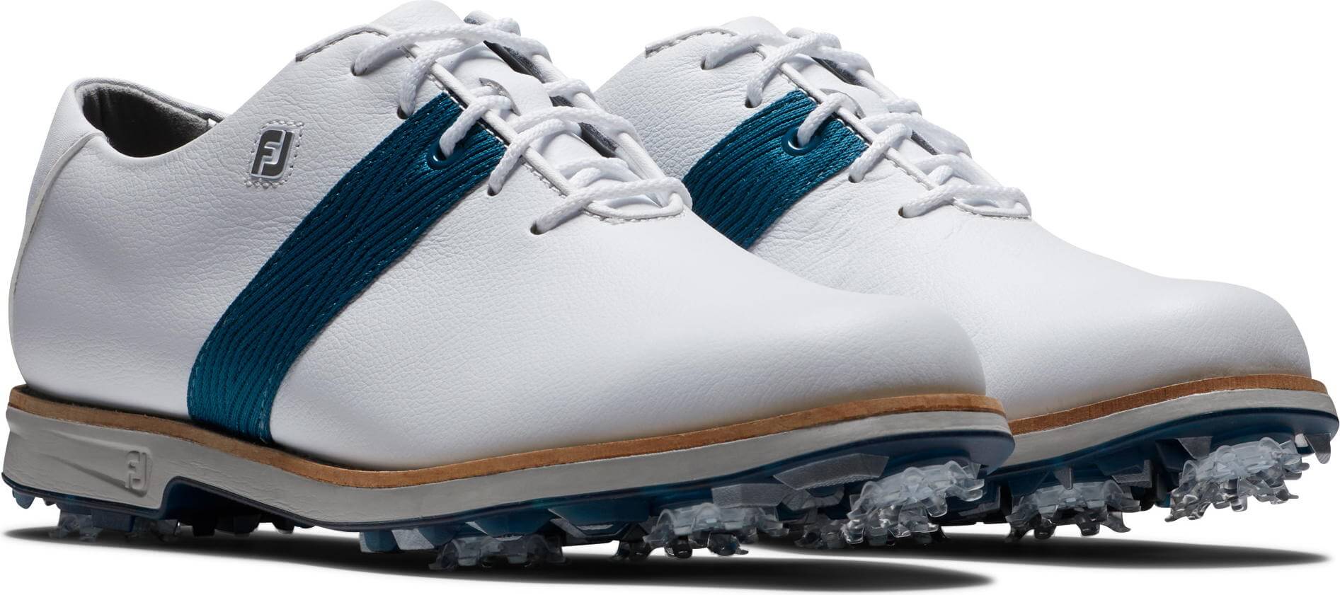 FootJoy Premiere Series Golfschuh, M, white/blue